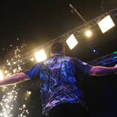 Luke Humphries during opening nights of Premier League darts 2025