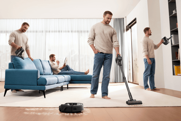 The Eufy E20 combines three different tools into one neat package
