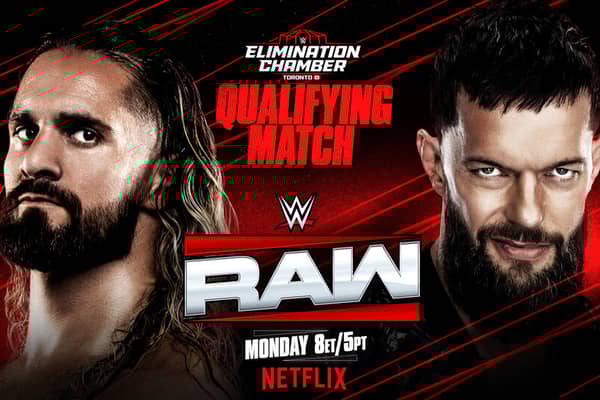 Seth Rollins and Finn Balor battle it out tonight on WWE Raw for the last remaining entry into the hellish Elimination Chamber construction.