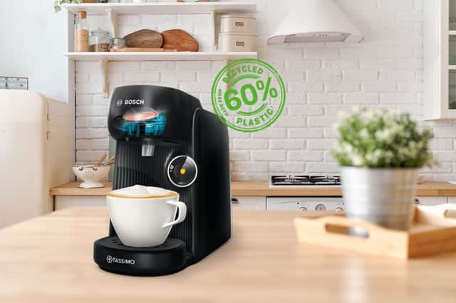 Tassimo launches new coffee machine made with 60% recycled plastic and its better than half price