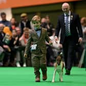 Crufts youngest dog handler Freddie Osborne