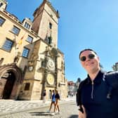 Robbie Watson, 31, flew from Luton to Prague for 15 hours after bagging £36 return flights - and says it cost the same as a theatre trip to London.