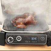The Ninja Woodfire brings convenience to grilling