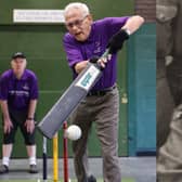 Mike Fisher, 91, is still playing cricket.