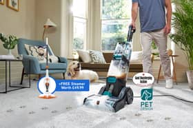  I thought my carpet was clean until I used the VAX Platinum SmartWash Pet-Design Carpet Cleaner - now on sale
