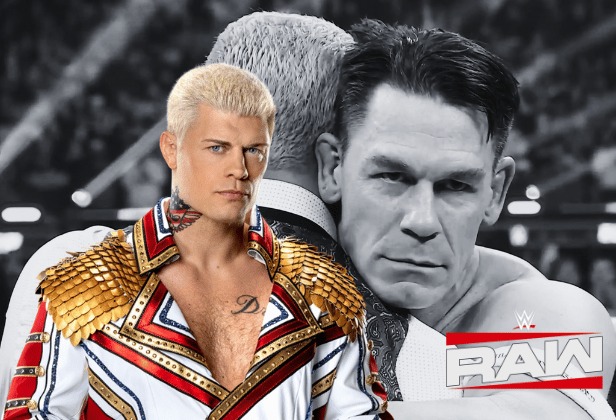Cody Rhodes and John Cena are set to meet under the same roof on this evening's episode of WWE Raw - the first time since John's turn at Elimination Chamber Toronto.