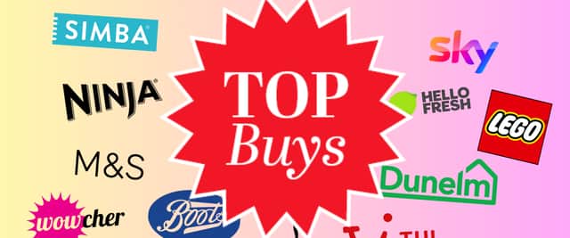 Sign up to our new  weekly Top Buys newsletter - and never miss a deal again!