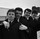Outdoor portrait of pop band 'The Searchers', 1964. 