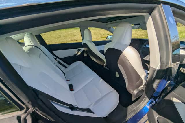 There's plenty of room for passengers, and a pretty decent boot