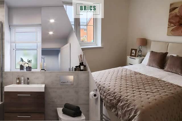There are two family bathrooms and an en-suite