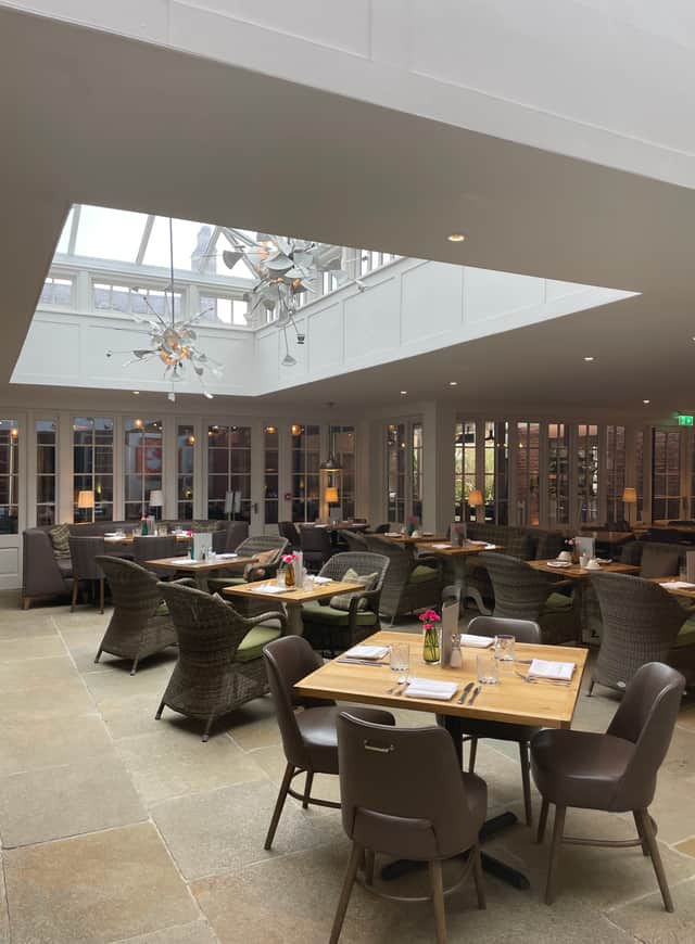 The restaurant at The Beverley Arms, Beverley, Yorkshire. Photo by Rochelle Barrand.