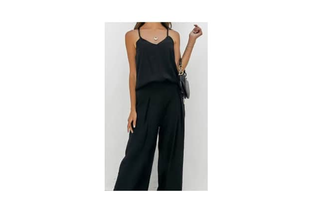 Women's Strappy Top & Wide Pants Co-ord Set £15.99