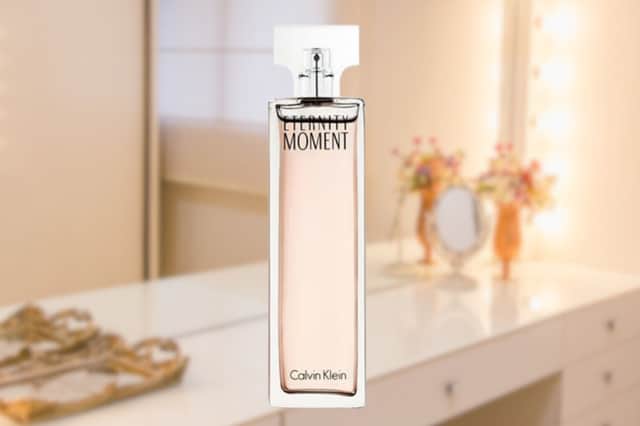 Save 72% on the women's Calvin Klein Eternity Moment perfume now just £16.99 perfect for summer