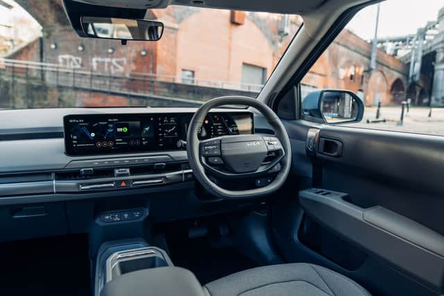 Kia's clever interiors are always impressively spacious - if a little quirky