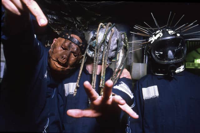 Could the cryptic clues that Slipknot have left with their new website mean an extended re-issue of their self-titled debut?