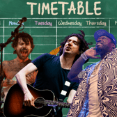 TRNSMT have released the set and stage times for this year's festival, headlined by [L-R] Biffy Clyro, Snow Patrol and 50 Cent.