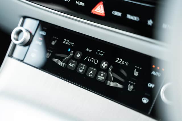 The climate control panel is surprisingly good, but you'll be told off for using it