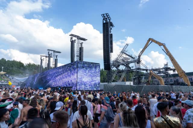Despite a fire ripping through the main stage days before the festival was about to begin, a spokesperson for Tomorrowland 2025 thinks the DJs this year enjoy being up close and personal with festivalgoers.