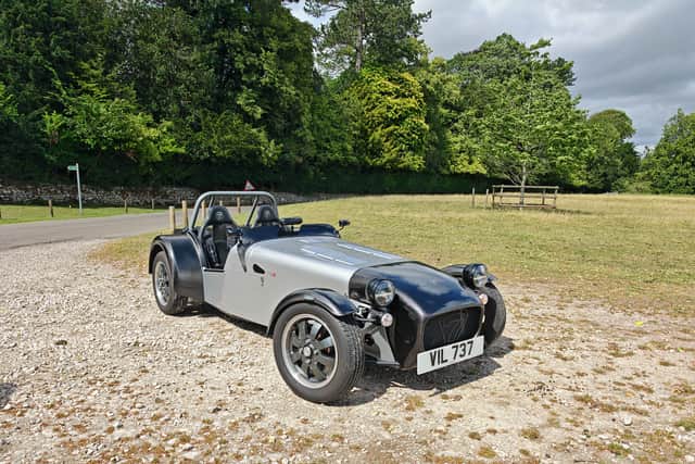 The 170R is stripped back to the bare bones, so it weighs less than 500kg