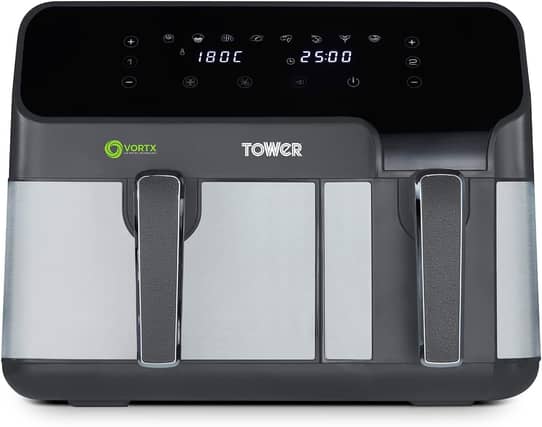 Tower's T17099 Vortx Dual Basket Air Fryer has never been this cheap before