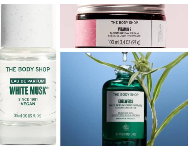 Best-selling products from The Body Shop as iconic beauty brand celebrates turning 50.