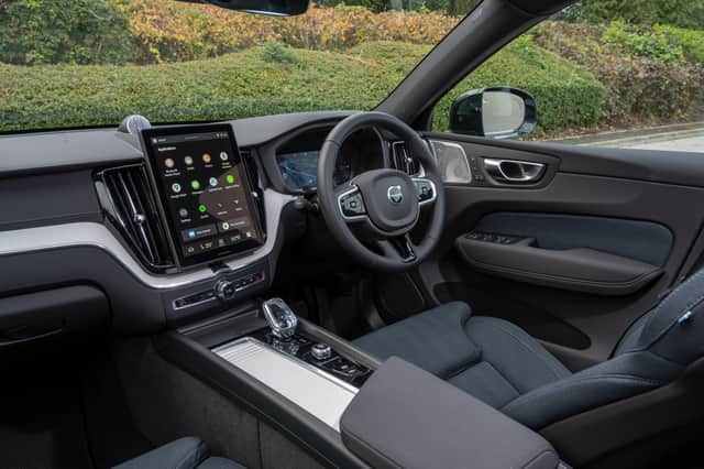 The interior is a wonderful place to be, barring the inevitable frustrations from a lack of physical buttons