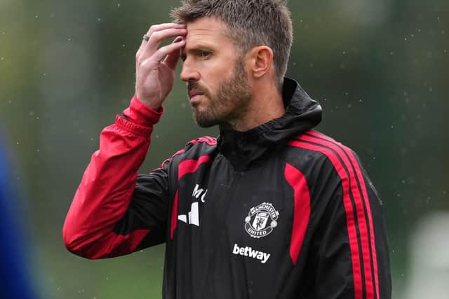 The pressure is on Manchester United manager Michael Carrick ahead of the Bournemouth match 