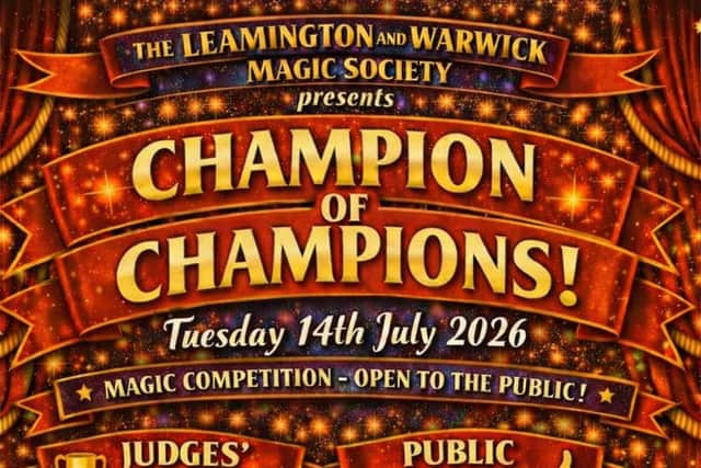 Magic Comp Logo Leamington and Warwick Magic Society - Magic Competition