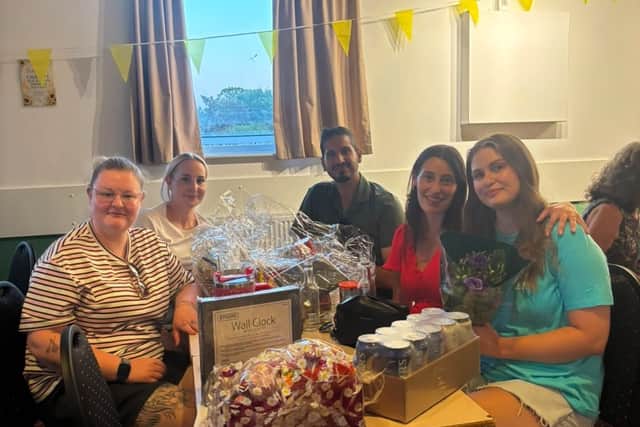 The winning Specsavers Warwick quiz team