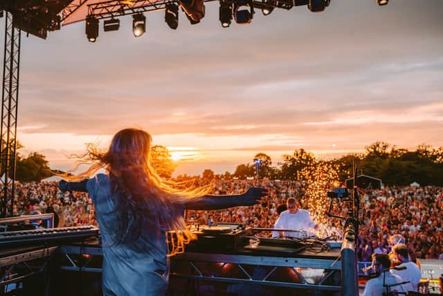 DJ Goldierocks on the decks at Classic Ibiza