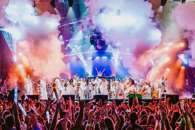 Urban Soul Orchestra, conducted by Stephen Hussey, perform Classic Ibiza