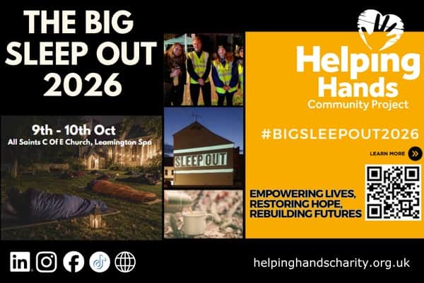 Helping Hands Sleep Out 2026