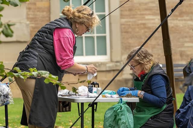 Printmaking in the open air