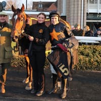 Dan Skelton hits a century of winners for the season