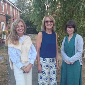(L-R) Sarah Castle, Sarah Faulkner and Dr Kate Day