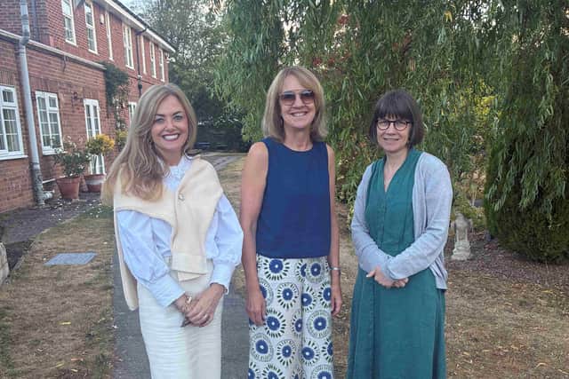 (L-R) Sarah Castle, Sarah Faulkner and Dr Kate Day