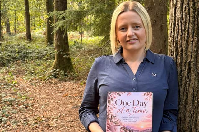 Kayleigh Ryan, a Warwickshire mum and author of One Day at a Time, a mental health workbook inspired by her own lived experience.