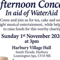 The Circle Singers of Royal Leamington Spa sing to raise funds for WaterAid on Sunday 1st November