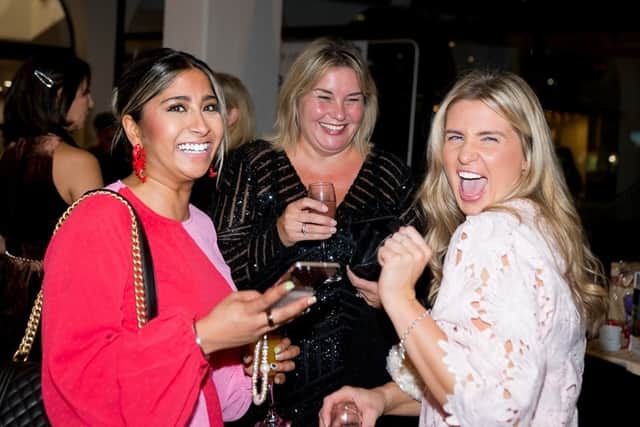 Roopkiran Sandhu, Laura Lambert and Melissa Collier.