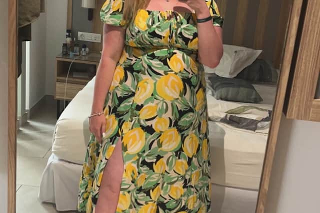 Alice Day before joining Slimming World