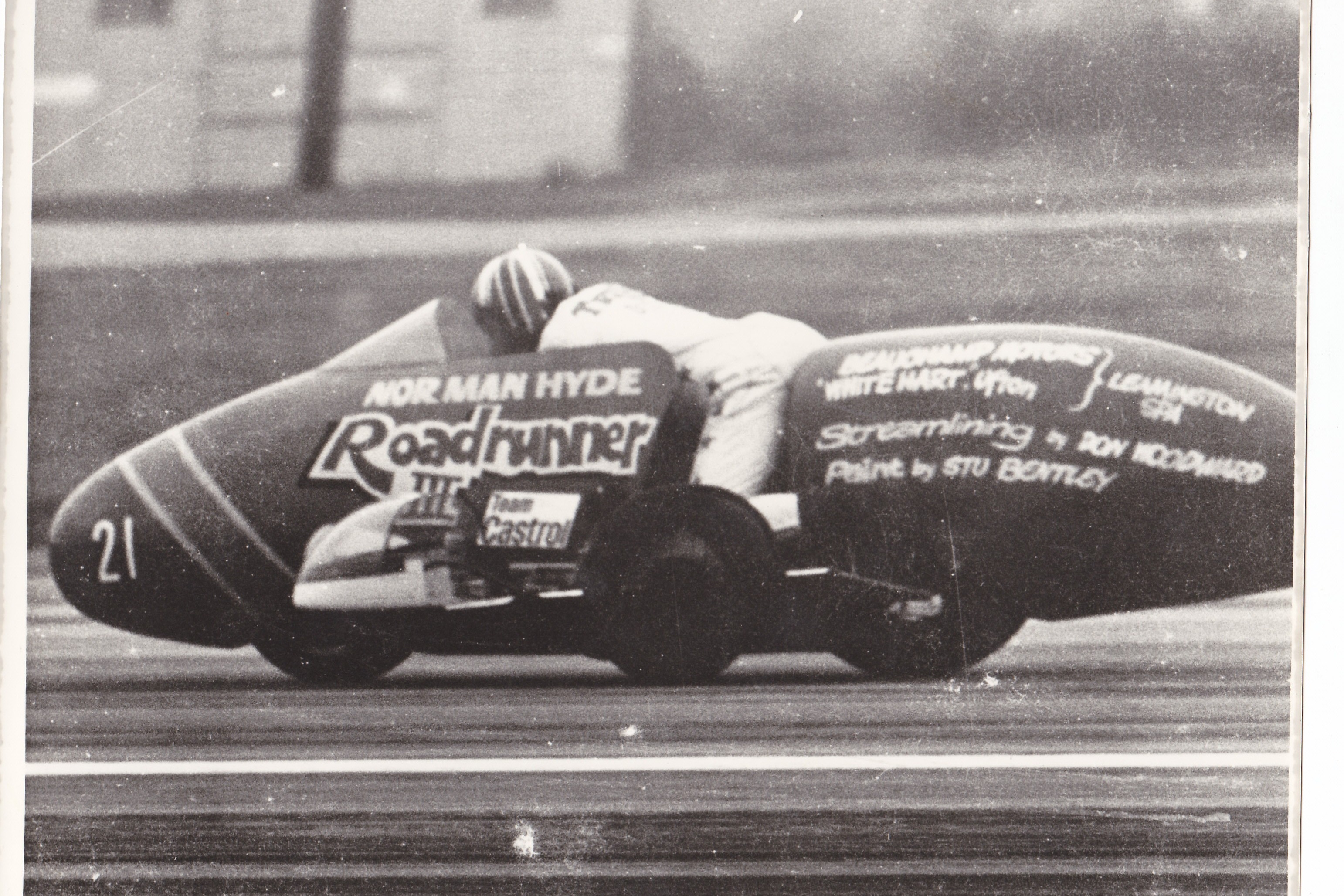 Motorcycle legend on grid for charity fundraisers