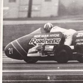 Norman Hyde on a World Record-breaking run