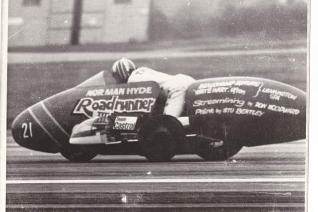 Norman Hyde on a World Record-breaking run