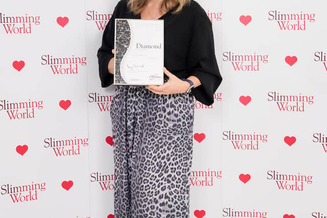 Helen at Slimming World's Celebration Day