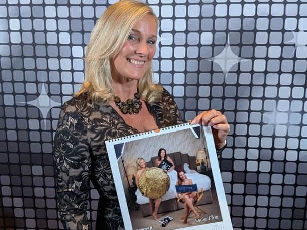 Jane Collier was one of the Miss Januarys in the calendar.