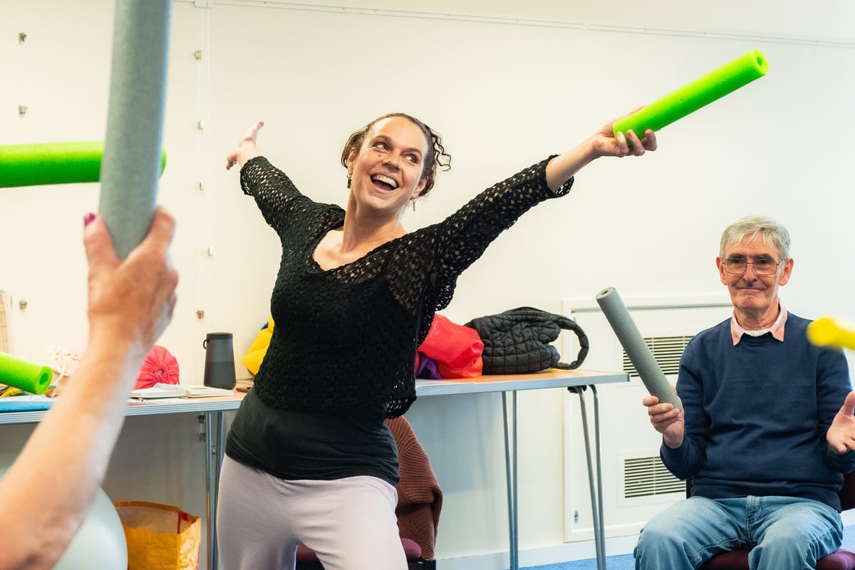 New Movement to Music workshops for over 60s in Brownsover, Rugby