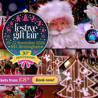 Festive Gift Fair at the NEC Birmingham, 19–22 November 2026