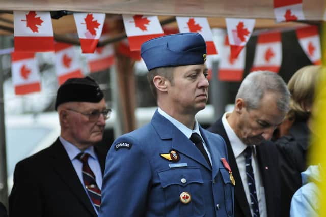 Major Durno of the RCAF. Photo: Peter Realf.