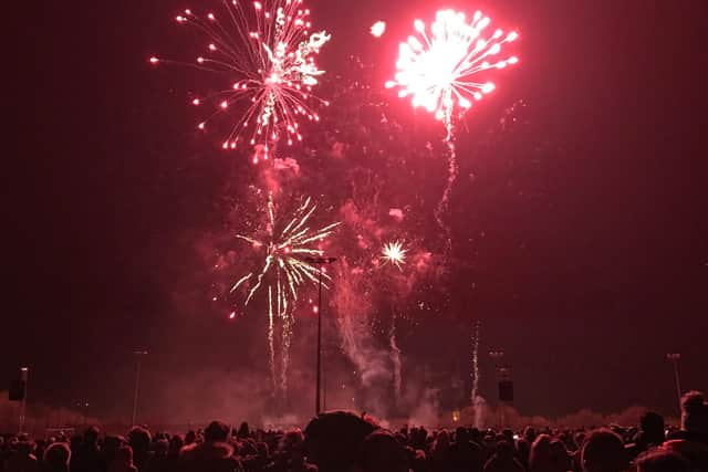 There are many firework events in the Warwick district.