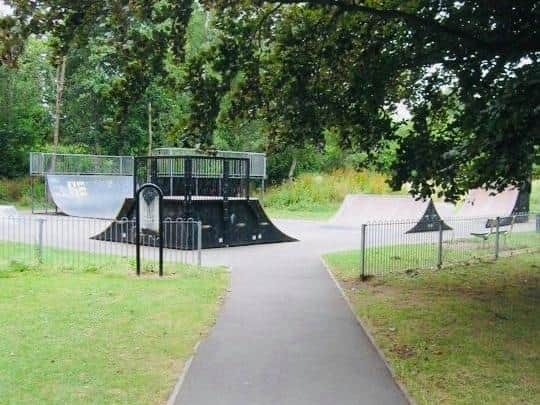 The skate park in St Nicholas Park in Warwick. Photo by Warwick Town Council.